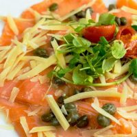 Carpaccio De Salmon